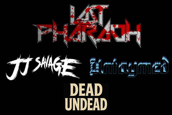 Last Pharaoh, JJ Savage, Untaymed, Dead Undead at Putnam Place