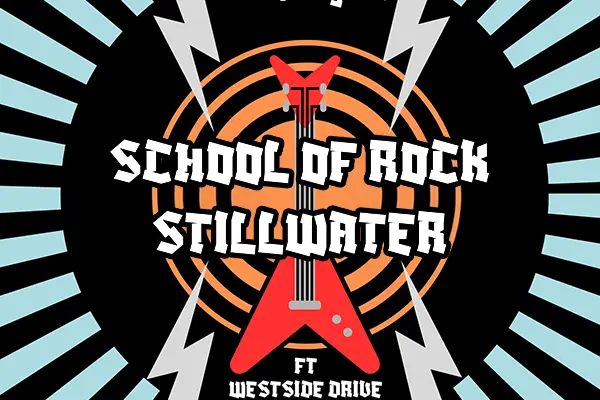 School of Rock Stillwater w/ West Side Drive at Putnam Place