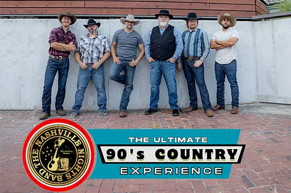 The Nashville Nights Band: The Ultimate 90’s Country Experience at Putnam Place